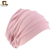 ( hide powder )thick elasticity cotton hedging   leaf hat