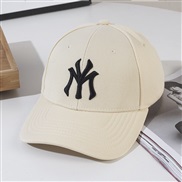 ( Adjustable)( Beige black )hat Korean style summer Shade WordY baseball cap woman lovers sunscreen cap man