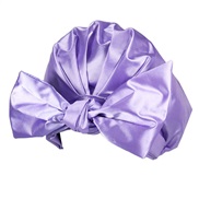 (purple) style woman  imitate silk color  Double layer bow Waterproof