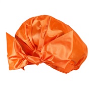 (orange) style woman  imitate silk color  Double layer bow Waterproof