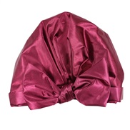 ( Burgundy) style woman  imitate silk color  Double layer bow Waterproof