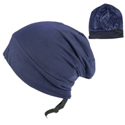 ( Adjustable)( Navy blue) bag head  occidental style lady