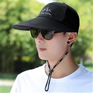 ( black)hat man fashion summer sun hat draughty Outdoor sunscreen ultraviolet-proof sun hat cap