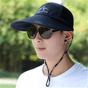 ( Navy blue)hat man fashion summer sun hat draughty Outdoor sunscreen ultraviolet-proof sun hat cap