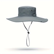 ( one size)( gray)big sun hat man spring summer big sunscreen Bucket hat all-Purpose Outdoor hat