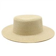 (M56-58cm)( Beige) color straw hat woman summer samll Sandy beach hat sun hat