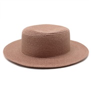 (M56-58cm) color straw hat woman summer samll Sandy beach hat sun hat