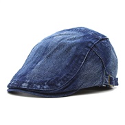 (size 56-59cm)( Navy blue)summer Cowboy hat man brief cap Cowboy woman thin style draughty
