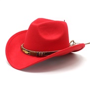 ( red) ethnic style Metal feather Cowboy man lady lovers