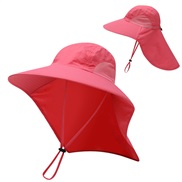 (PF   red  )summer sun hat woman sunscreen sun hat Outdoor Bucket hat draughty wind