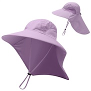 (PF  purple )summer sun hat woman sunscreen sun hat Outdoor Bucket hat draughty wind