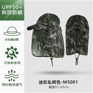 sun hat ultraviolet-proof hat summer man woman two sun hat sunscreen removable draughty hat