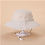 (XS46)( Beige)spring summer occidental style sun hat man woman draughty Sandy beach child sunscreen Bucket hat