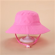 (XS46)( Pink)spring summer occidental style sun hat man woman draughty Sandy beach child sunscreen Bucket hat