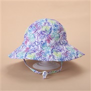 (XS46)(purple)spring summer occidental style sun hat man woman draughty Sandy beach child sunscreen Bucket hat