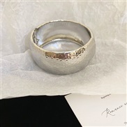 (  Silver)occidental style geometry Metal bangle fashion exaggerating high all-Purpose