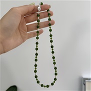( necklace) new medium beads necklace woman samll high Pearl chain