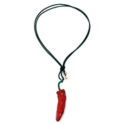 (red )occidental style imitate  brief lovely pendant necklace