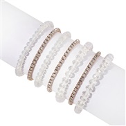 ( transparent) Bohemia ethnic style fashion bracelet  personality lovers crystal