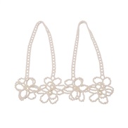 (Pearl ) flowers Pearl Sling chain  beadsins wind handmade chain