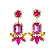 ( rose Red)earrings c...