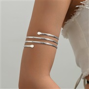 (SL7566B)brief fashionO occidental style wind lady personality all-Purpose multilayer geometry circle twining