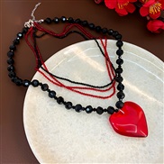 ( necklace  red)ins l...