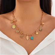 ( 7  necklace  Gold 6...