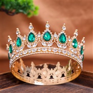 ( green) style crown ...