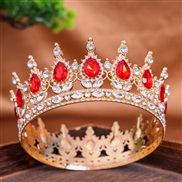 ( red) style crown he...