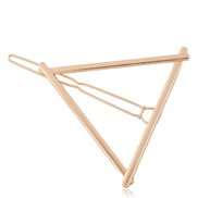 occidental style fashion  Metal triangle personality