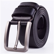man belt real leather belt leisure buckle Cowhide belt man belt