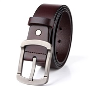 style man buckle real leather belt   Cowhide man real leather fashion leisure belt