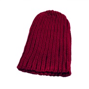 Autumn and Winter new style Korean style fashion man woman black knitting hedging same style woolen hat