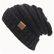 occidental style Autumn and Winter woolen knitting hedging Outdoor warm hat