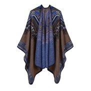 lady pattern thick dual shawl wind