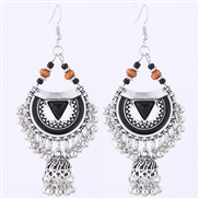 occidental style fashion  Metal color concise personality temperament earrings