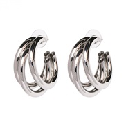 ( Silver)( Gold)UR Alloy ear stud occidental style wind fine fashion Earring