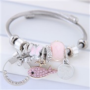 occidental style fashion  Metal all-Purpose bow concise circle  dolphin more elementsD concise personality personalit