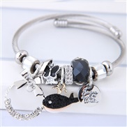 occidental style fashion  Metal all-Purpose bow concise circle  dolphin more elementsD concise personality personalit