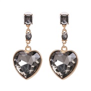 UR love earring Alloy glass diamond earrings