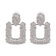 UR Alloy earrings occidental style fashion personality