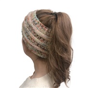  occidental style Autumn and Winter knitting head belt woolen velvet belt hedging