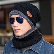( black)hat man woman Korean style velvet woolen Winter leisure knitting hedging