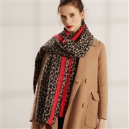 ( red  leopard print)occidental style scarf woman imitate sheep velvet more style thick warm woman shawl medium long sty