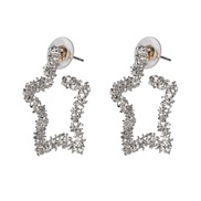 ( Silver)Korean style fashion earrings ear studins arring arring