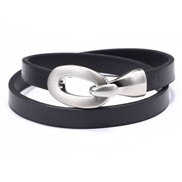( black) lady bracelet Collar two trend Street Snap