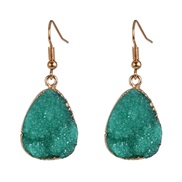 ( green)UR drop earring occidental style fine earrings color