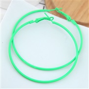 occidental style fashion  Metal color concise circle buckle circle