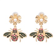 occidental style wind personality insect earrings lovely earring flowers Earring